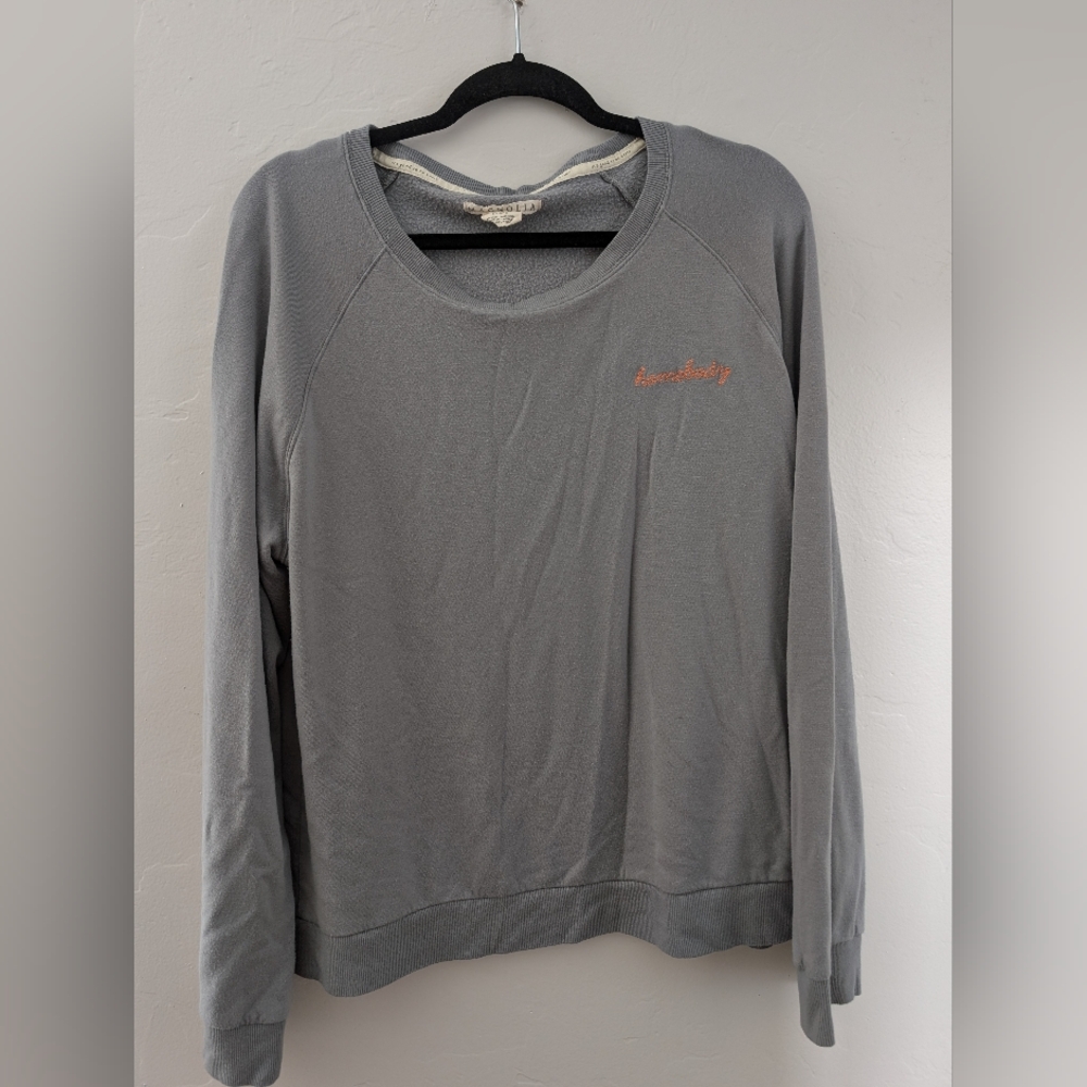 Magnolia "Homebody" Embroidered Crewneck
